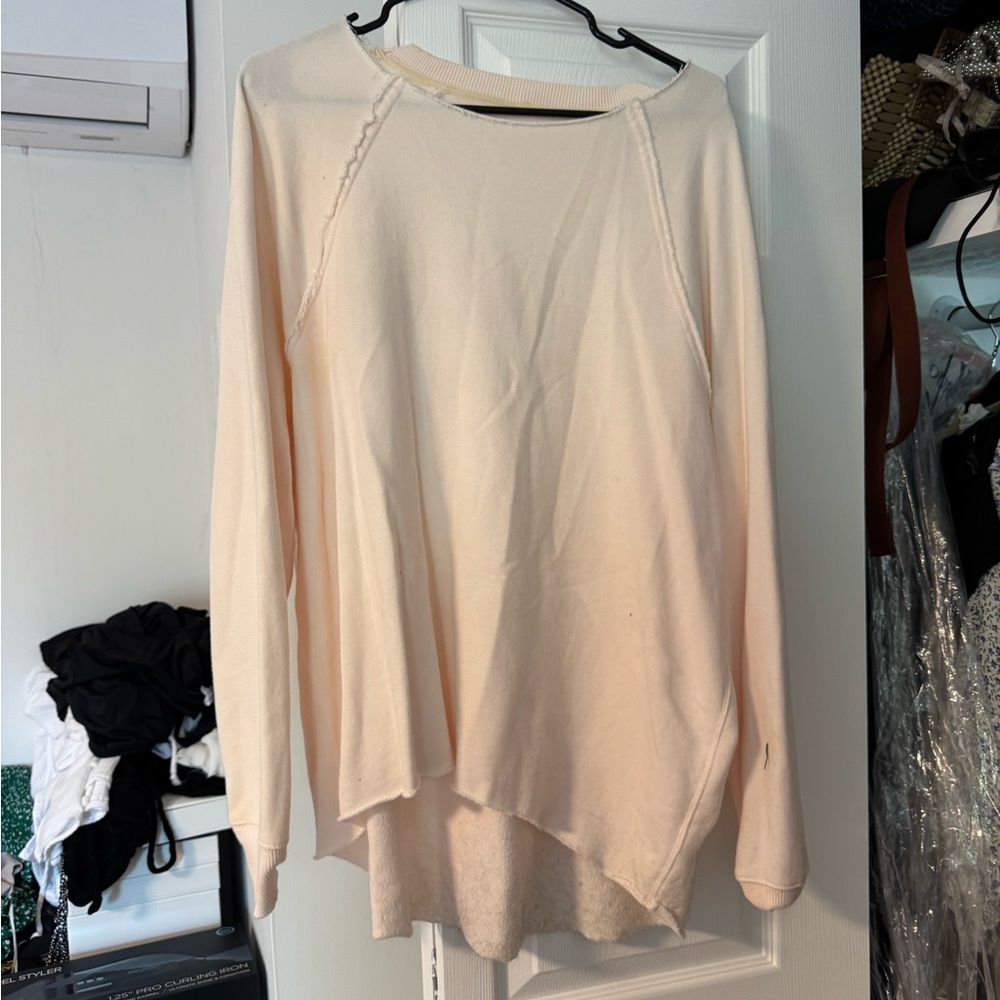 Cream Women's Top